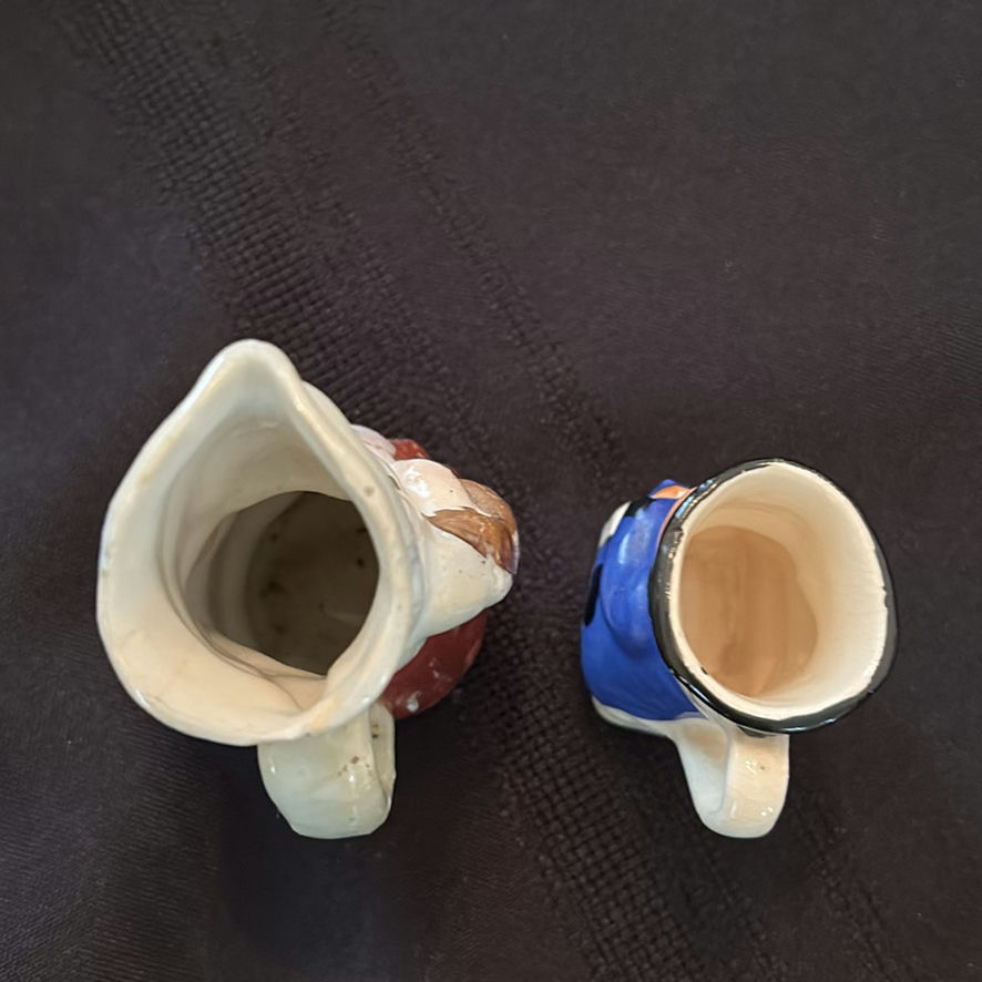 Collection of Character Ceramic Teapots, Toby Jugs, and Miniature Figurines - image 16 of 19