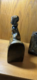 Vintage Bronze Horse Bookends; Plaster Victorian Style Bookends - thumbnail 9 of 13