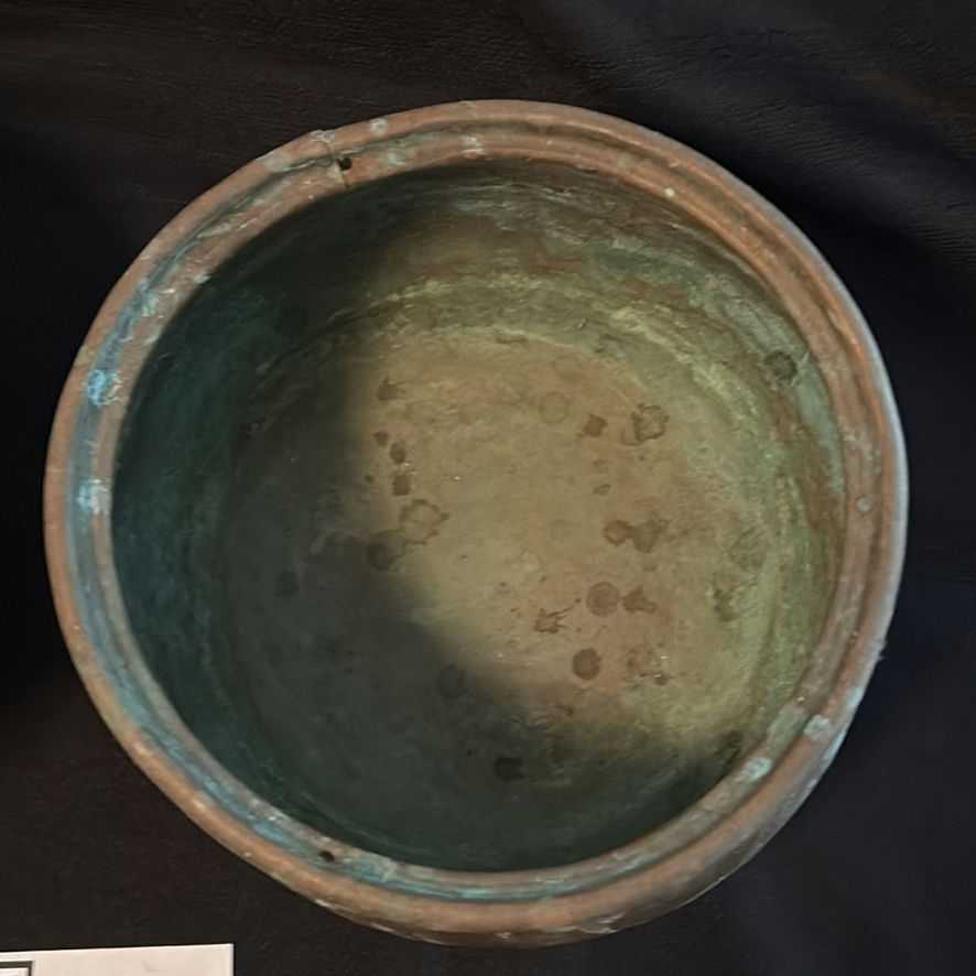 Two Copper and Brass Pots - image 6 of 15