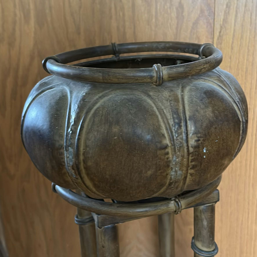 Planter w. Stand & Floor Wine/Champagne Chiller - image 8 of 13
