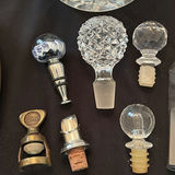 Crystal Ice Bucket and Wine Accessories - thumbnail 8 of 15