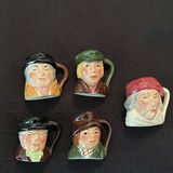 Collection of Character Toby Jugs and Miniature Mugs - thumbnail 2 of 17
