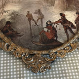 Ornate Metal Oval Framed Art - thumbnail 8 of 11