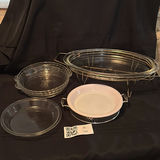 Pyrex Glass Baking Dishes and Serving Tray Set - thumbnail 1 of 16