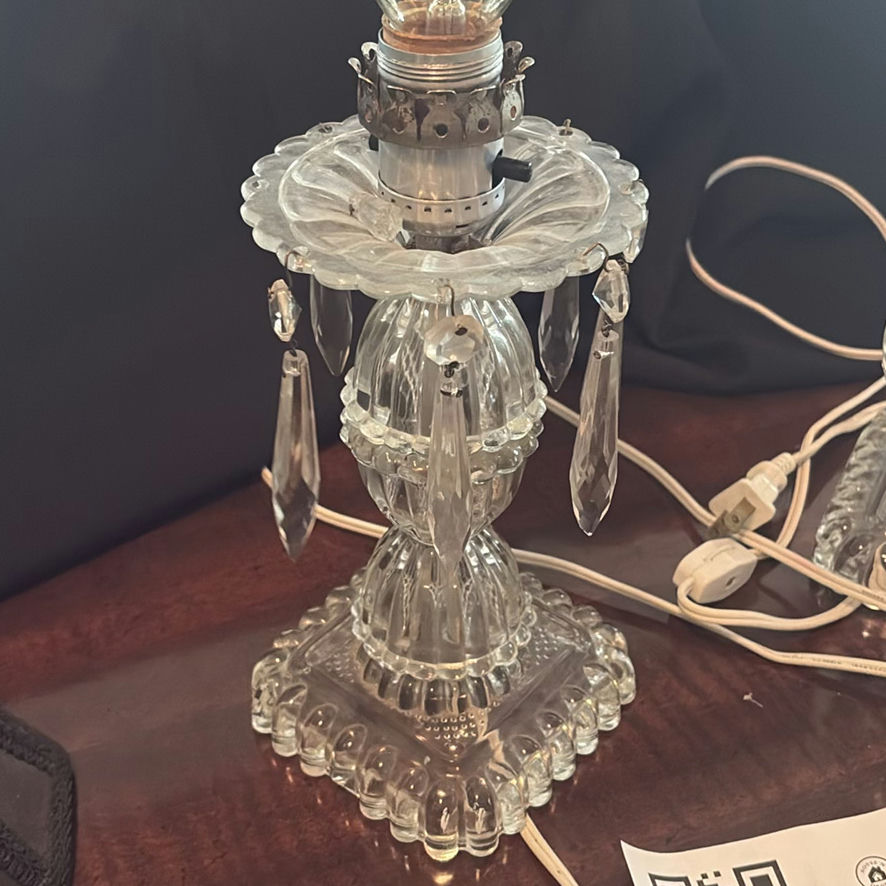 Two Boudoir Table Lamps - image 3 of 7