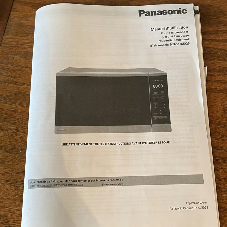 Panasonic “the Genius” Microwave - image 2 of 8