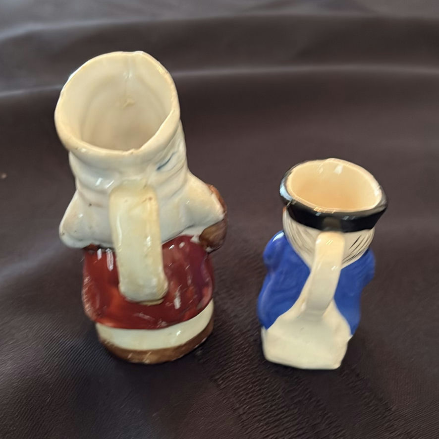 Collection of Character Ceramic Teapots, Toby Jugs, and Miniature Figurines - image 15 of 19