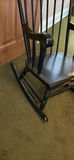 Black Windsor-style rocking chair - thumbnail 4 of 9