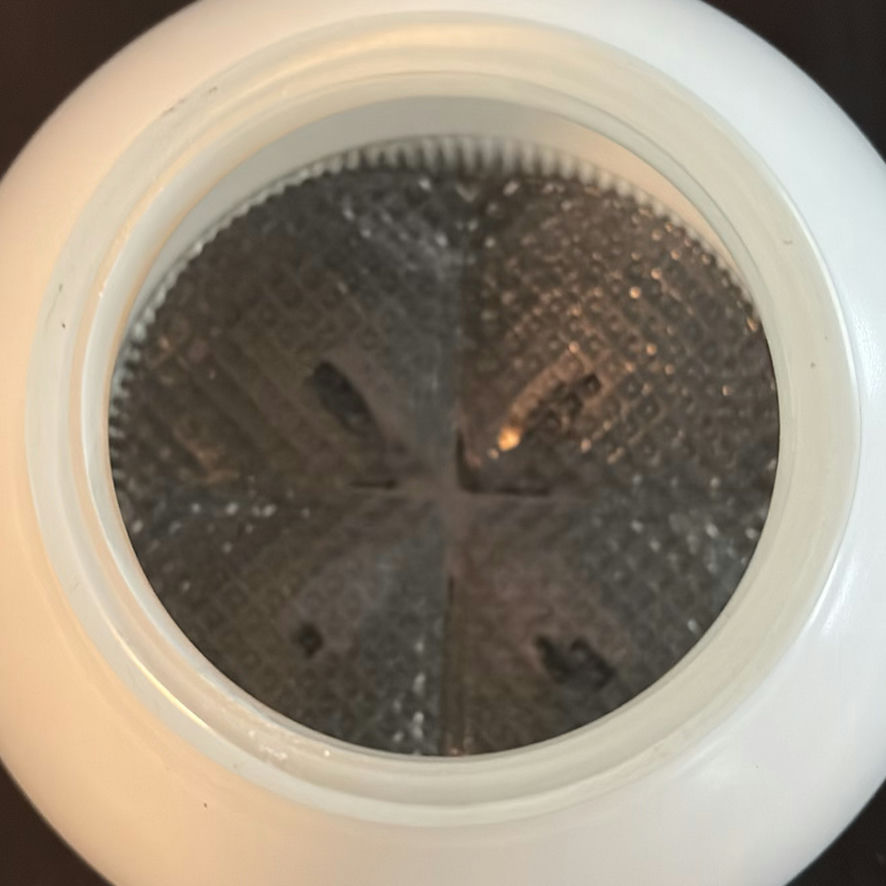 Two Vintage Glass Replacement Globes - image 11 of 11