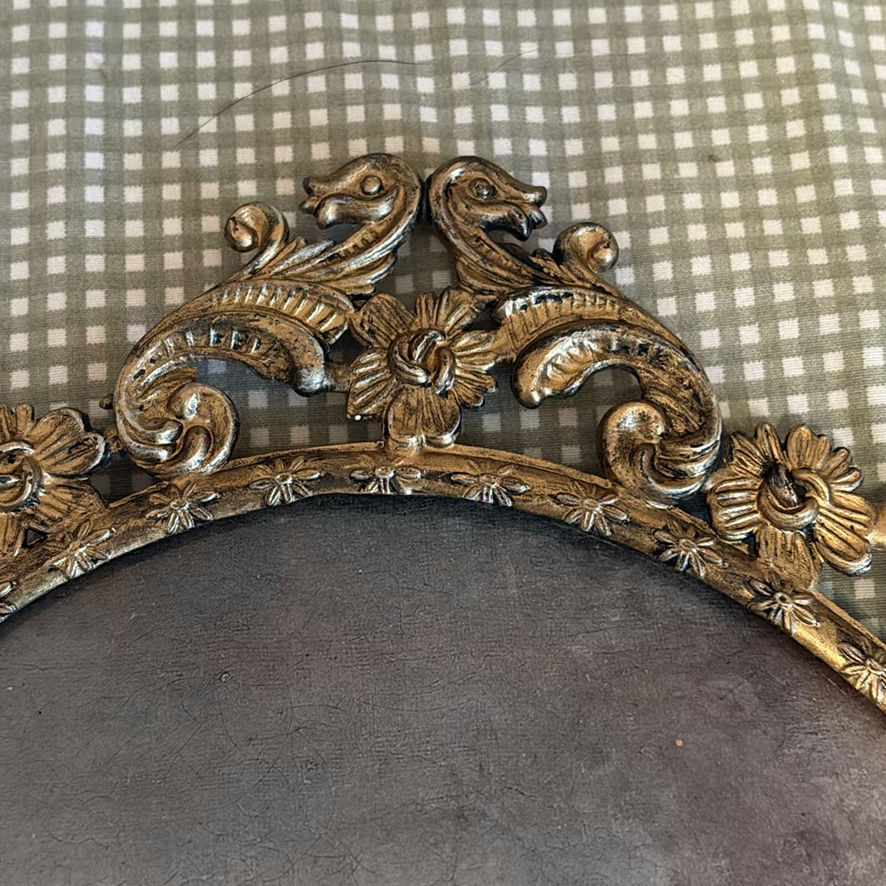 Ornate Metal Oval  Framed Art - image 9 of 11