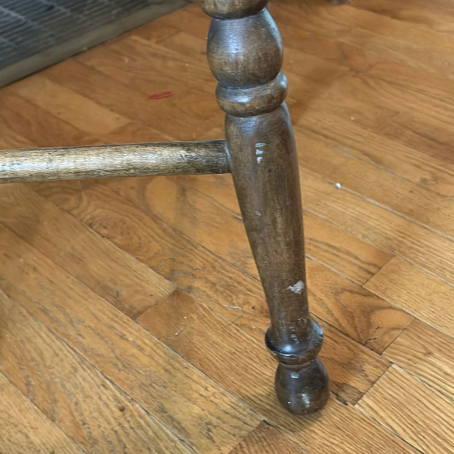 Tall Wooden Plant Stands & Farmhouse Stool - image 7 of 19
