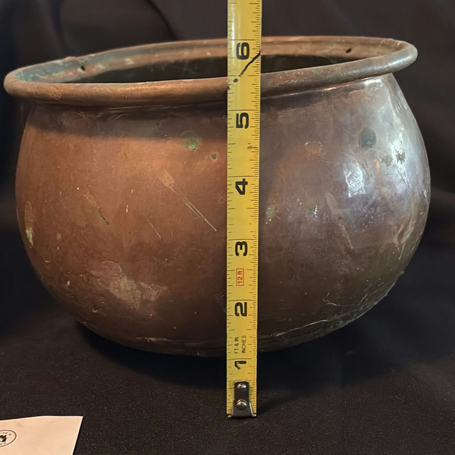 Two Copper and Brass Pots - image 2 of 15