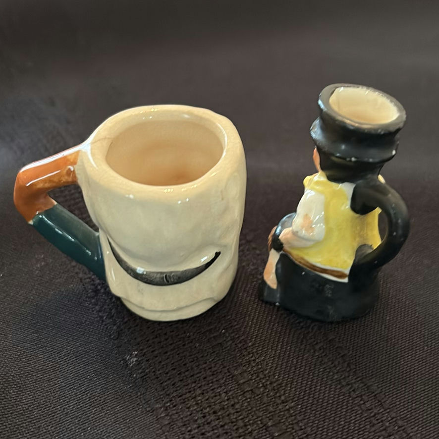 Collection of Character Ceramic Teapots, Toby Jugs, and Miniature Figurines - image 18 of 19
