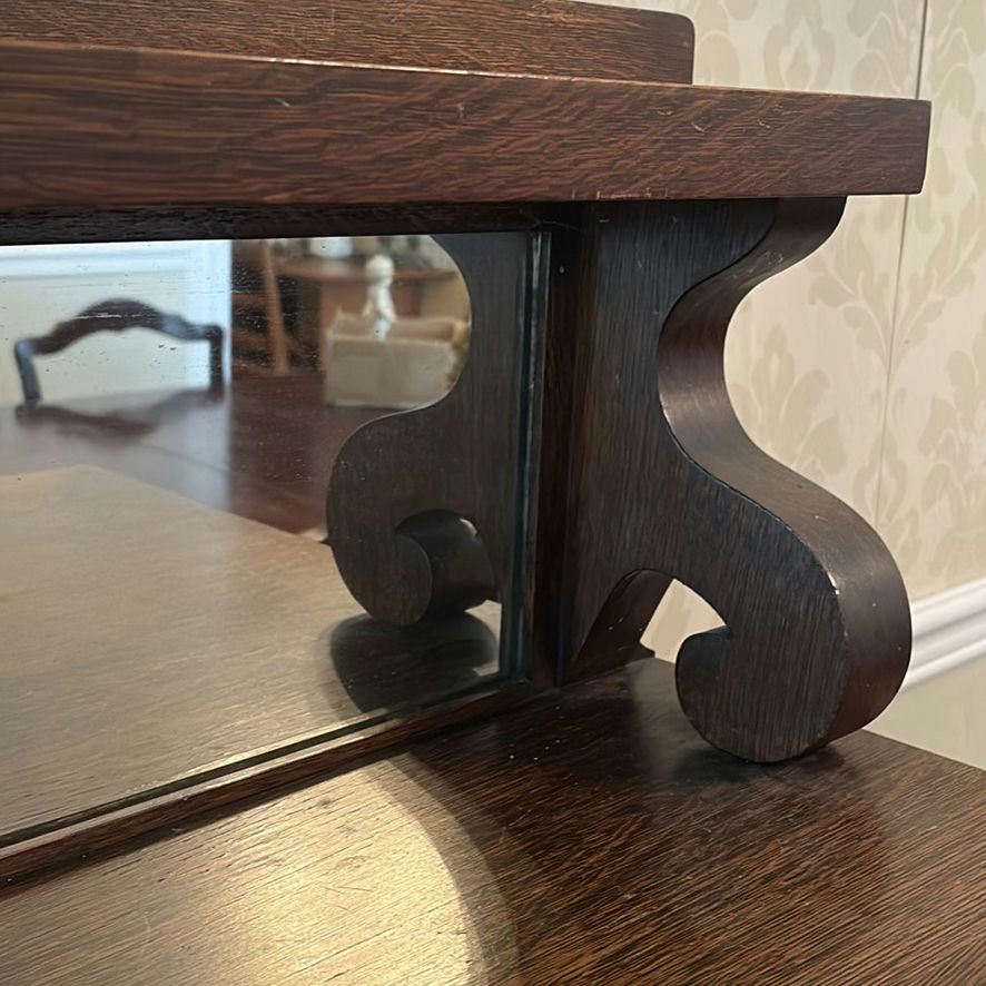 Emperor Oak Buffet Hutch - image 16 of 17