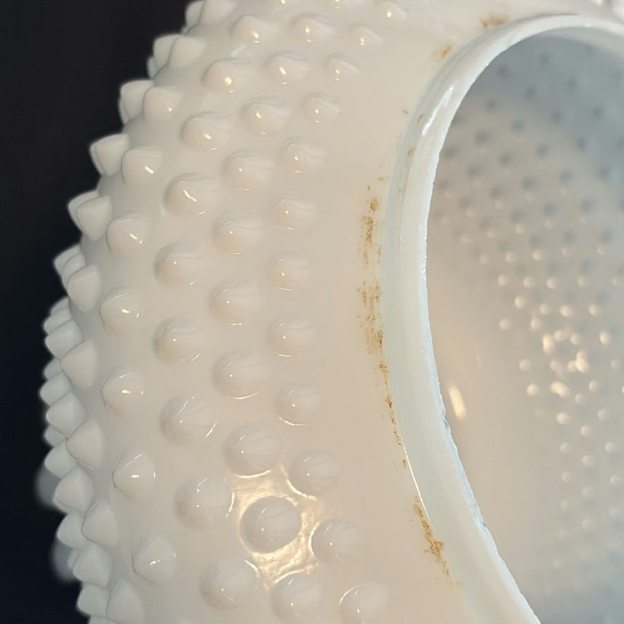 Hobnail White Milk Glass Lamp Globes - image 10 of 13