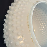 Hobnail White Milk Glass Lamp Globes - thumbnail 10 of 13
