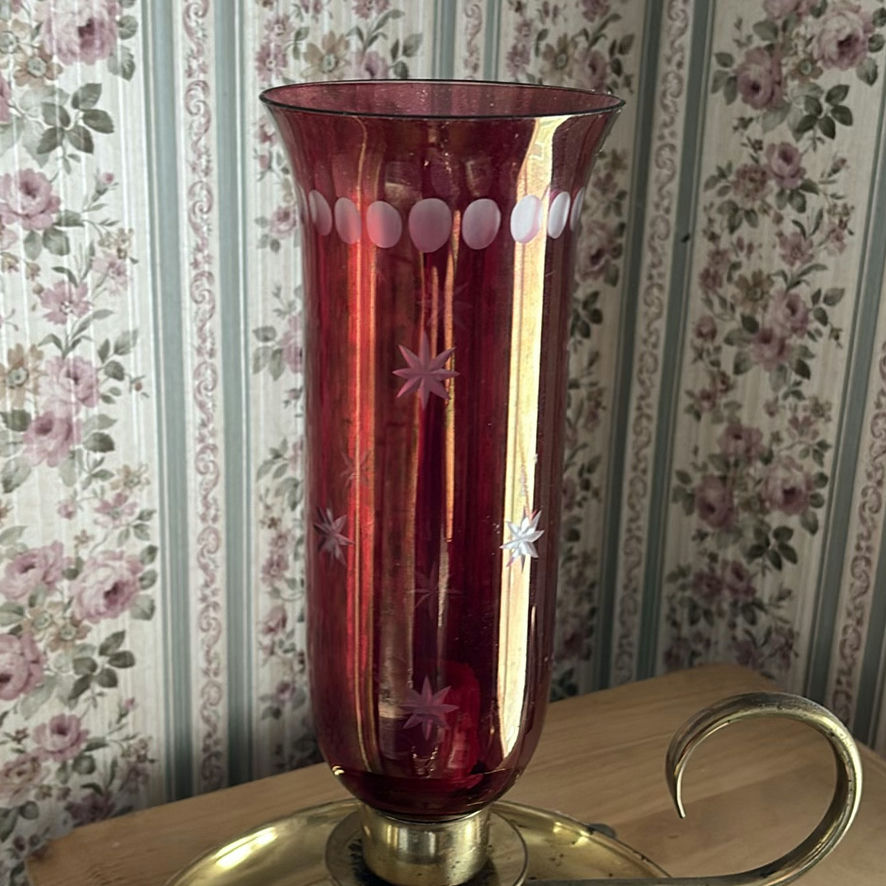 Large Brass Candle Holder - image 3 of 8