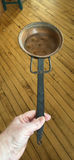 Copper hearth Skillet; Cast Iron Pan; Round Baker - thumbnail 3 of 10