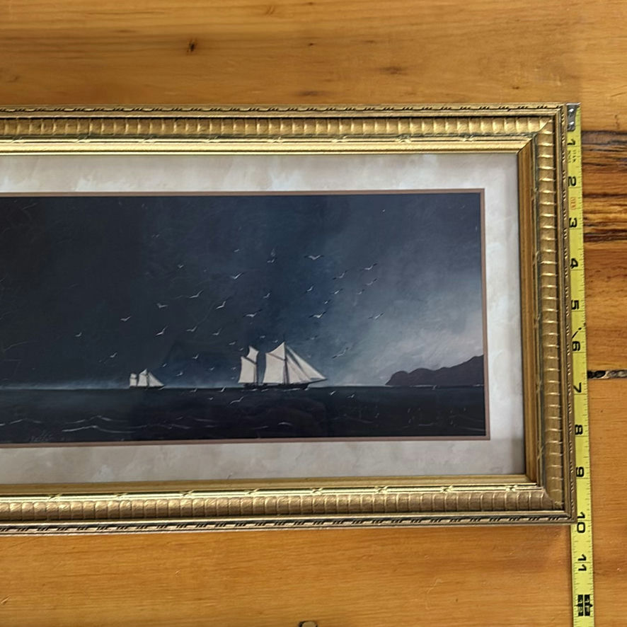 Two Framed Landscape and Lighthouse Prints - image 10 of 13
