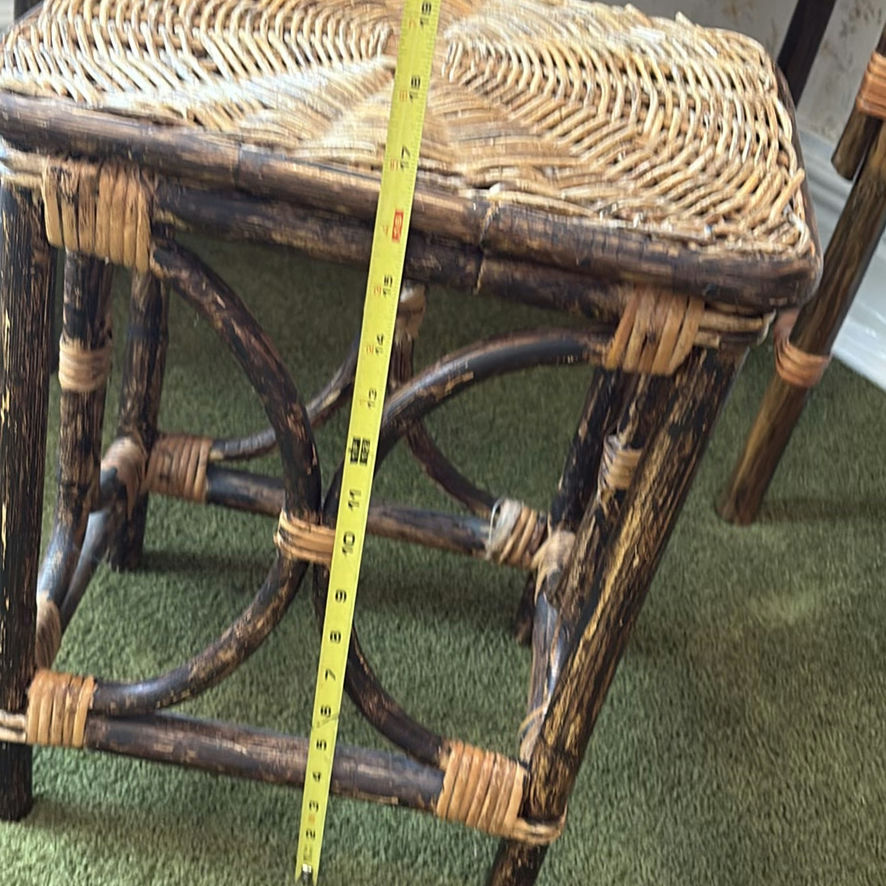 Bamboo & Rattan Vanity Set - image 8 of 11