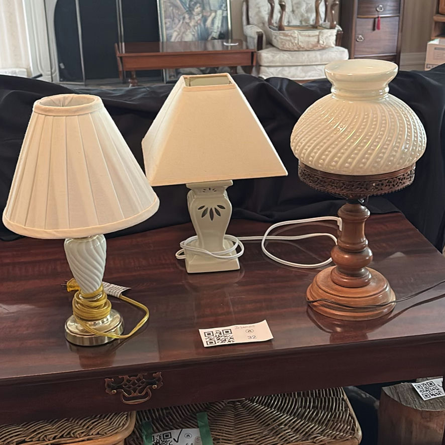 Three Desk Lamps - image 1 of 13