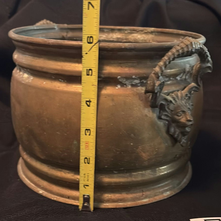 Two Copper and Brass Pots - image 4 of 15