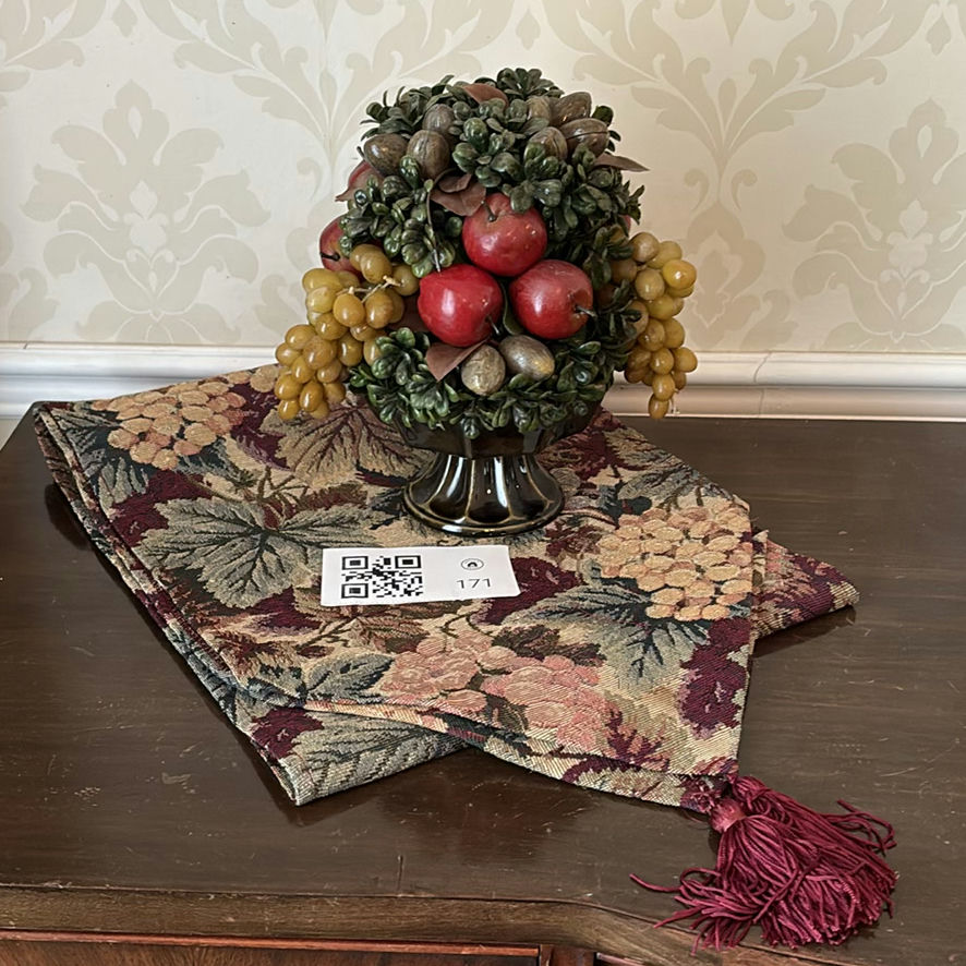 Vintage Fruit Topiary & Table Runner - image 1 of 11