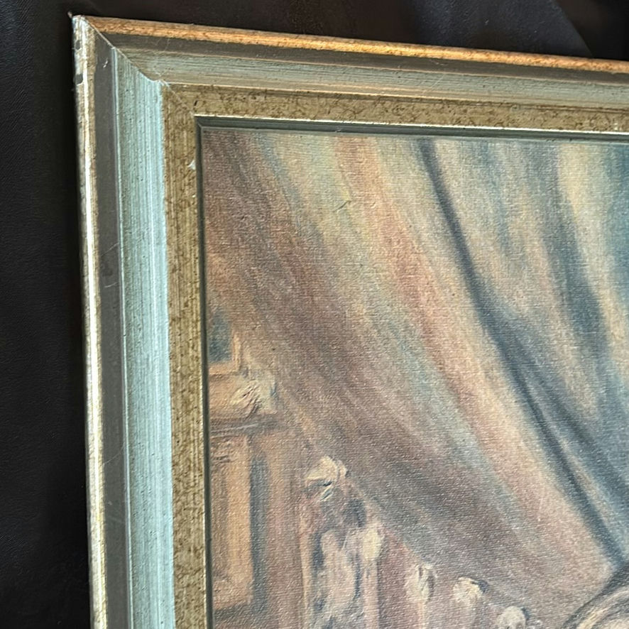 Framed Print Of “Young Girls at the Piano” - image 6 of 10