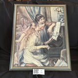 Framed Print Of “Young Girls at the Piano” - thumbnail 1 of 10