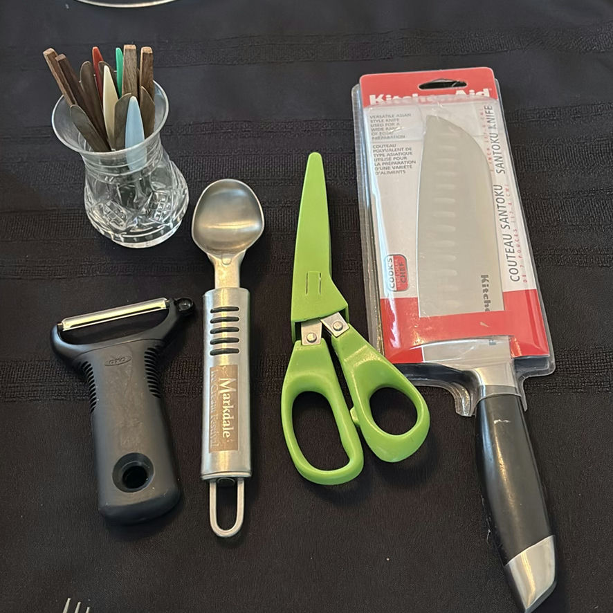 Assorted Serving Trays, Utensils, and Kitchen Accessories - image 9 of 15