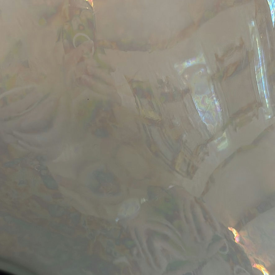Vintage Swag Lamp With Glass Globe - image 3 of 10
