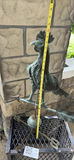 Metal Rooster Weathervane and Metal Mesh Stand - thumbnail 5 of 14