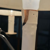 Vintage Toleware Floor Lamp - thumbnail 10 of 12