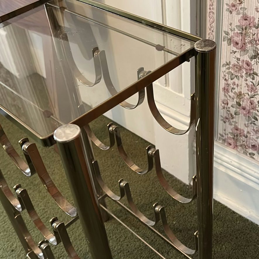 Brass Wine Rack - image 8 of 9