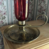 Large Brass Candle Holder - thumbnail 2 of 8