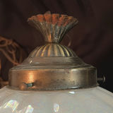 Vintage Swag Lamp With Glass Globe - thumbnail 6 of 10