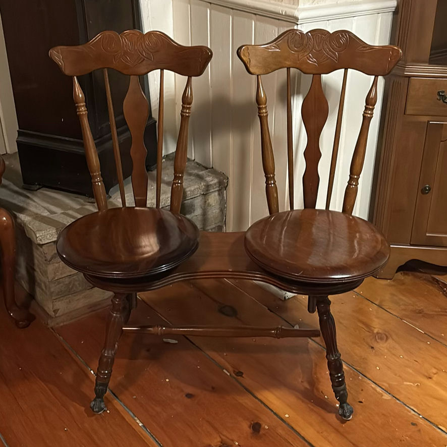 Double Seat Piano Bench - image 1 of 14