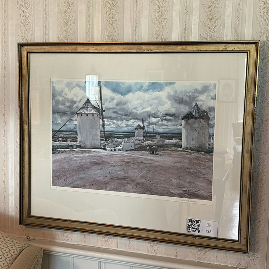 Print Of “Windmills Of Don Quixote” - image 1 of 7