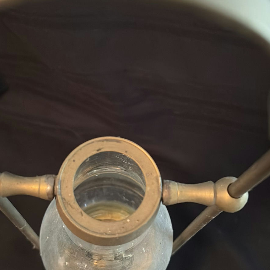 Metal Oil Lantern with Glass Chimney - image 8 of 10