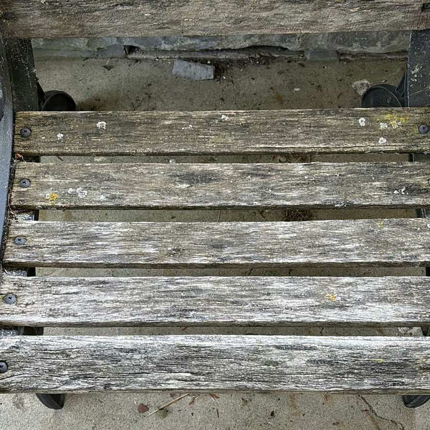 Two Cast Iron Bench Seats - image 8 of 9