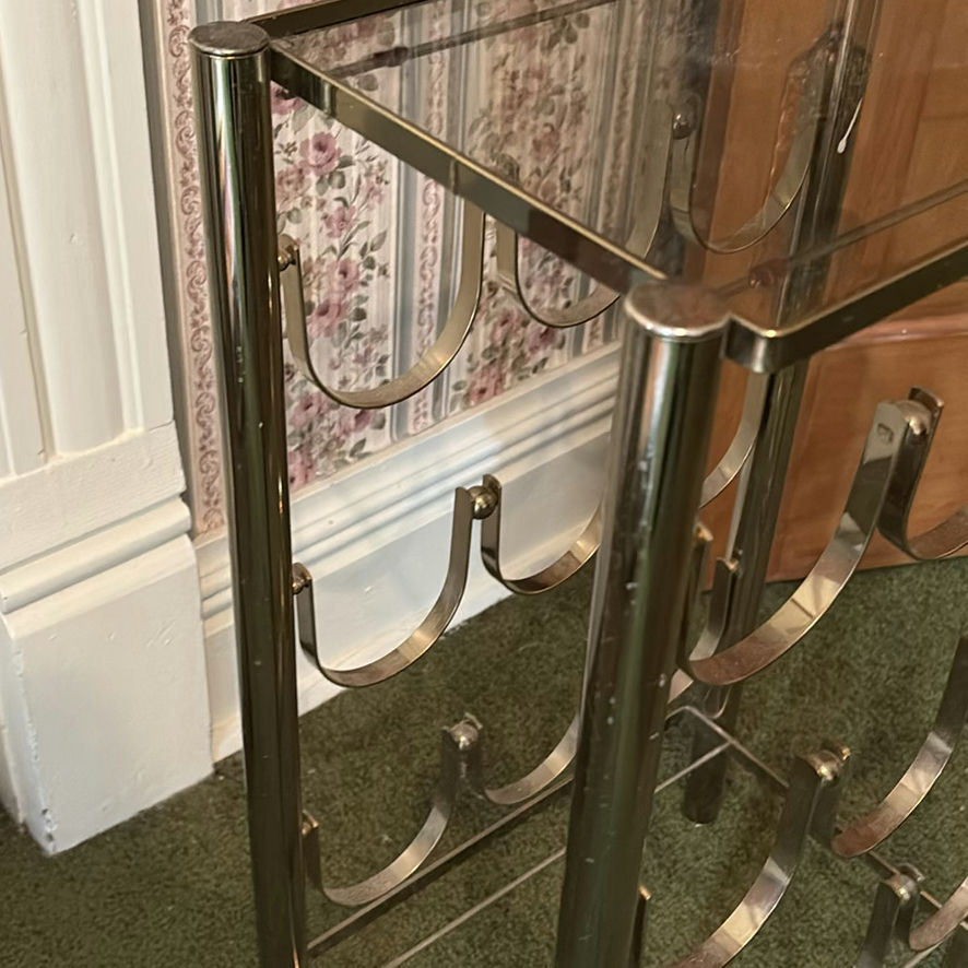 Brass Wine Rack - image 4 of 9