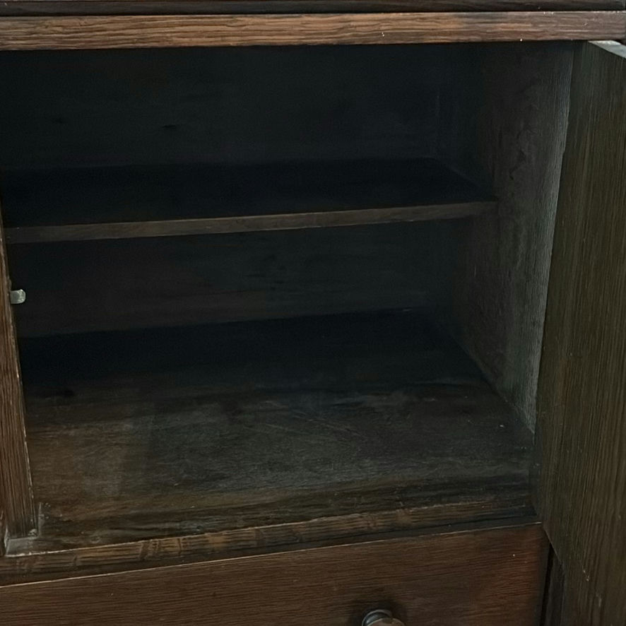 Emperor Oak Buffet Hutch - image 9 of 17
