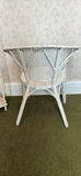 White Wicker Chair, Shelf and Basket - thumbnail 14 of 16