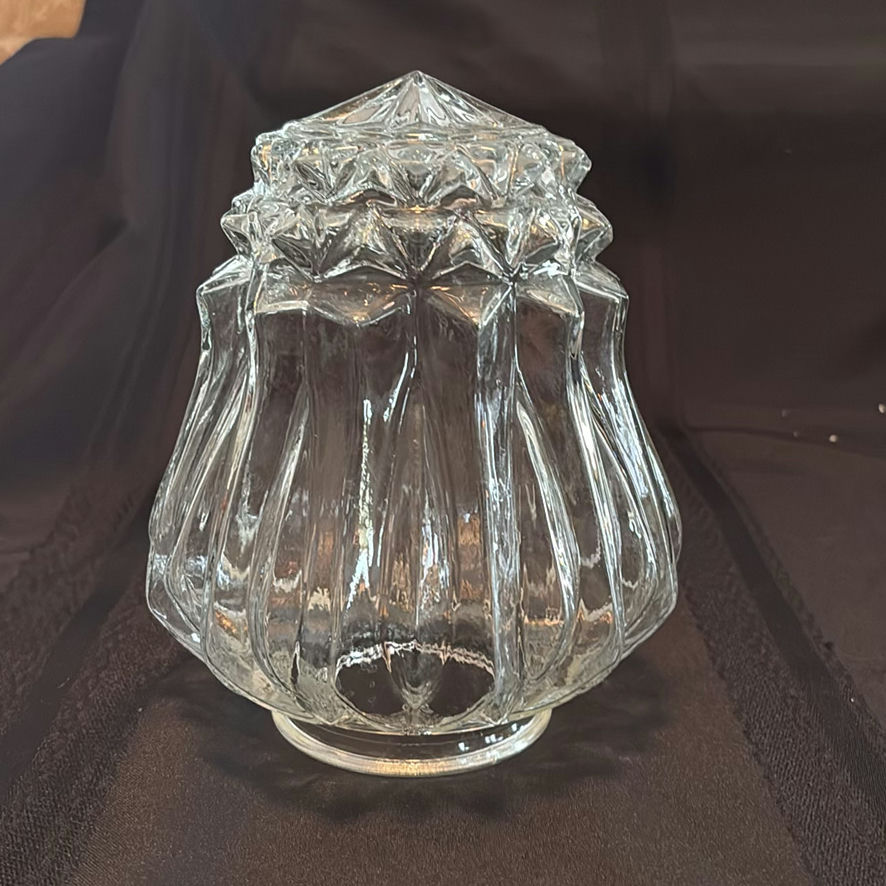 Two Vintage Glass Replacement Globes - image 4 of 11