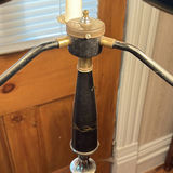 Vintage Toleware Floor Lamp - thumbnail 11 of 12