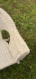 6-Piece White Whicker Outdoor Lounge Set - thumbnail 11 of 20