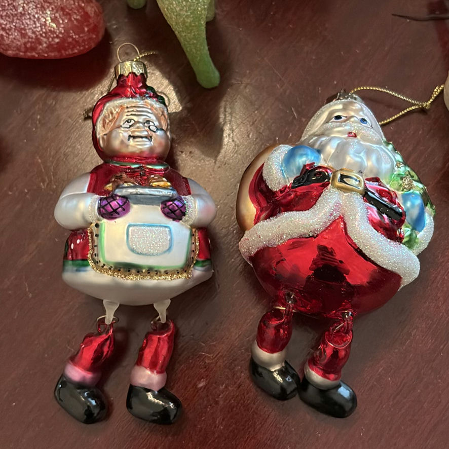 Collection of Vintage Christmas Ornaments and Holiday Figurines - image 4 of 11