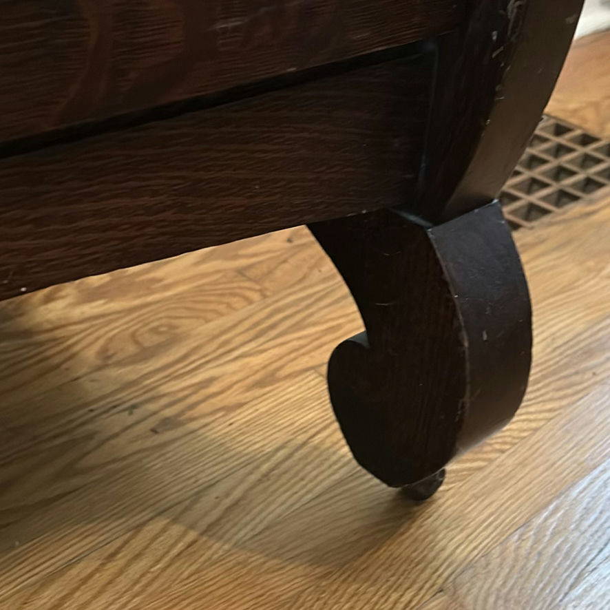 Emperor Oak Buffet Hutch - image 10 of 17