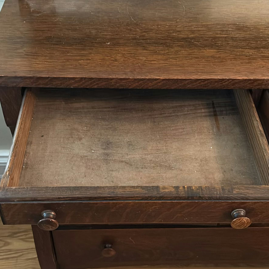 Emperor Oak Buffet Hutch - image 5 of 17