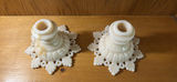 WESTMORELAND Milk Glass Candle Holders - thumbnail 2 of 7